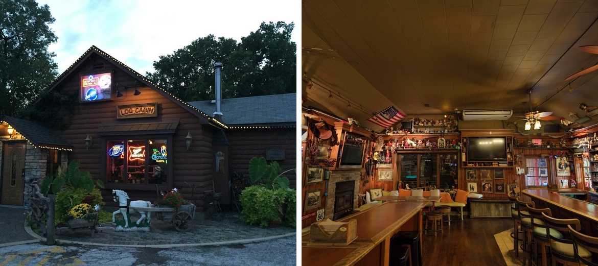 Log Cabin Bar Menu