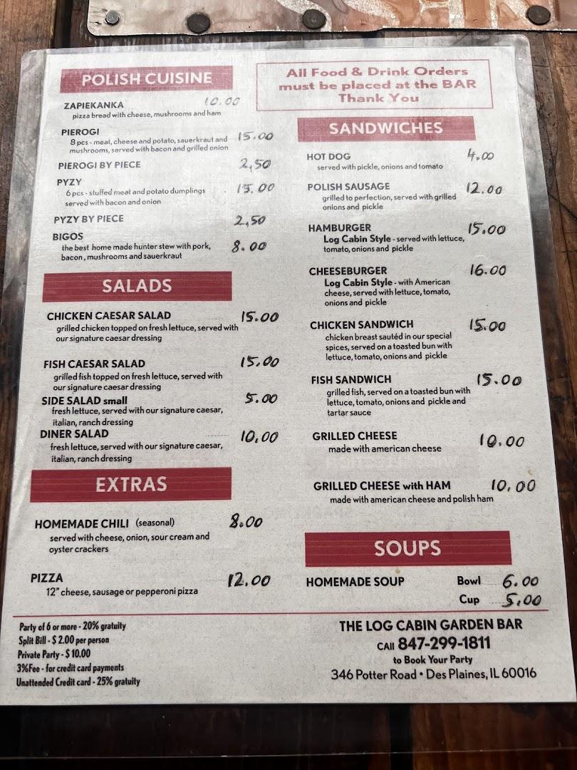 Log Cabin Bar